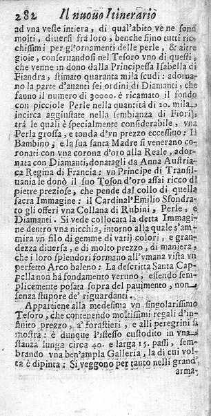 Il nuouo itinerario d'Italia di Francesco Scotti ora corretto, supplito, & accresciuto di molte erudizioni istoriche, e di figure in rame; nel quale si descriuono li viaggi principali della medesima, gli stati, città, isole, porti, fortezze & altri luoghi, e loro curiosità e distanze; con la notizia de' vescouati, e arciuescouati compresi in essa