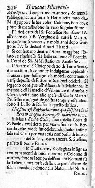 Il nuouo itinerario d'Italia di Francesco Scotti ora corretto, supplito, & accresciuto di molte erudizioni istoriche, e di figure in rame; nel quale si descriuono li viaggi principali della medesima, gli stati, città, isole, porti, fortezze & altri luoghi, e loro curiosità e distanze; con la notizia de' vescouati, e arciuescouati compresi in essa