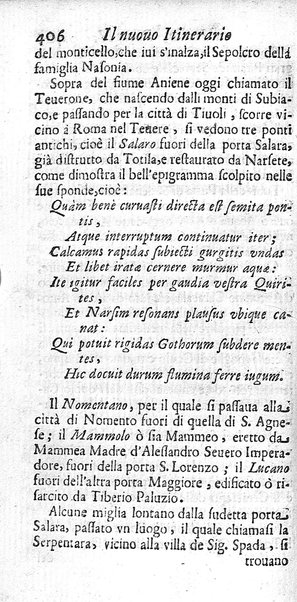 Il nuouo itinerario d'Italia di Francesco Scotti ora corretto, supplito, & accresciuto di molte erudizioni istoriche, e di figure in rame; nel quale si descriuono li viaggi principali della medesima, gli stati, città, isole, porti, fortezze & altri luoghi, e loro curiosità e distanze; con la notizia de' vescouati, e arciuescouati compresi in essa