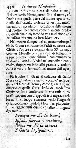 Il nuouo itinerario d'Italia di Francesco Scotti ora corretto, supplito, & accresciuto di molte erudizioni istoriche, e di figure in rame; nel quale si descriuono li viaggi principali della medesima, gli stati, città, isole, porti, fortezze & altri luoghi, e loro curiosità e distanze; con la notizia de' vescouati, e arciuescouati compresi in essa