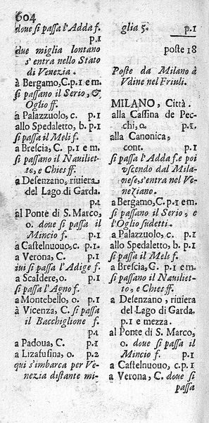 Il nuouo itinerario d'Italia di Francesco Scotti ora corretto, supplito, & accresciuto di molte erudizioni istoriche, e di figure in rame; nel quale si descriuono li viaggi principali della medesima, gli stati, città, isole, porti, fortezze & altri luoghi, e loro curiosità e distanze; con la notizia de' vescouati, e arciuescouati compresi in essa