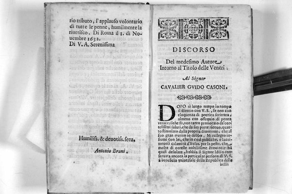 Le Veneri poesie del Bruni all'altezza serenissima di Odoardo Farnese ... - (In Roma : appresso Giacomo Mascardi, 1633)