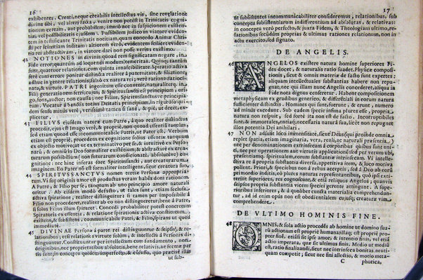 Sententiae theologicae examini subiiciendae, in comitijs generalibus Carmelitarum. A P. Angelo Palatio S. theol. D. & collegij Carmel. Ticin. regente. Ad ... Antonium Zapata S.R.E. card. ...