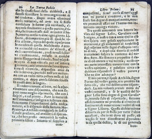 La Turca fedele nella presa di Coron, a suoi accidenti amorosi. Con un succinto racconto fatto da un schiavo della vita, amori fortune, azioni, e disgrazie del famoso co. Emmerico Techelì. E con l'intiero ragguaglio di tutto ciò, che di notabile occorse nell'assedio, e presa di Buda. Del Mioni