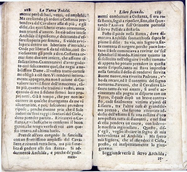 La Turca fedele nella presa di Coron, a suoi accidenti amorosi. Con un succinto racconto fatto da un schiavo della vita, amori fortune, azioni, e disgrazie del famoso co. Emmerico Techelì. E con l'intiero ragguaglio di tutto ciò, che di notabile occorse nell'assedio, e presa di Buda. Del Mioni