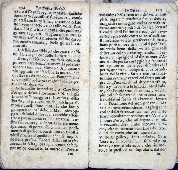 La Turca fedele nella presa di Coron, a suoi accidenti amorosi. Con un succinto racconto fatto da un schiavo della vita, amori fortune, azioni, e disgrazie del famoso co. Emmerico Techelì. E con l'intiero ragguaglio di tutto ciò, che di notabile occorse nell'assedio, e presa di Buda. Del Mioni