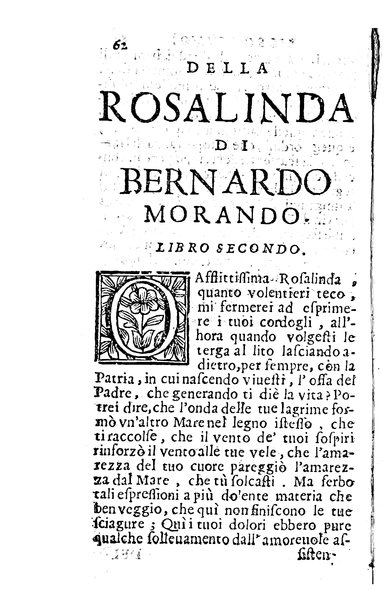 La Rosalinda del caualier Bernardo Morando nobile genouese. Spiegata in dieci libri