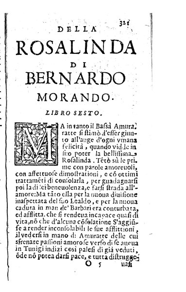 La Rosalinda del caualier Bernardo Morando nobile genouese. Spiegata in dieci libri