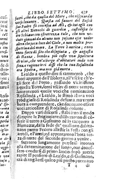 La Rosalinda del caualier Bernardo Morando nobile genouese. Spiegata in dieci libri