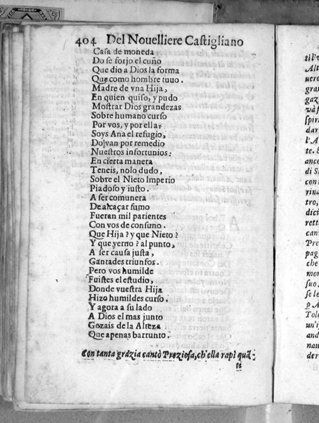 Il nouelliere castigliano di Michiel di Ceruantes Saauedra; nel quale, mescolandosi lo stile graue co'l faceto, si narrano auuenimenti curiosi, casi strani, e successi degni d'ammiratione: ... Tradotto dalla lingua spagnuola nell'italiana dal sig. Guglielmo Alessandro de Nouilieri, Clauelli: e da lui fattiui gli argomenti, e dichiarate nelli margini le cose più difficili