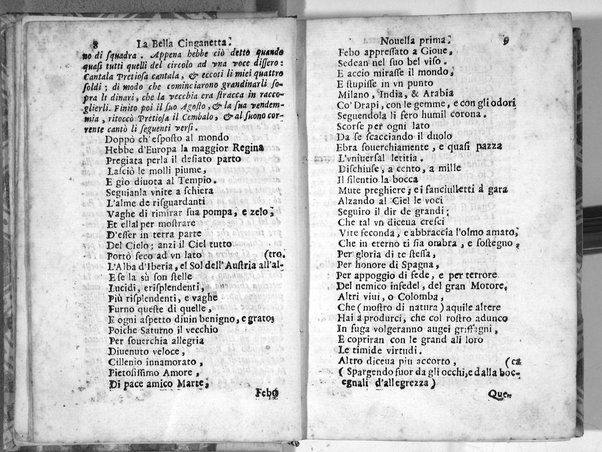 Nouelle di Michel di Ceruantes Saauedra, cioè La bella Cinganetta. L'amante liberale. Rinconette, & Cortadiglio. ... Nouamente trasportate dalla lingua castigliana nella nostra italiana da Donato Fontana milanese: ...