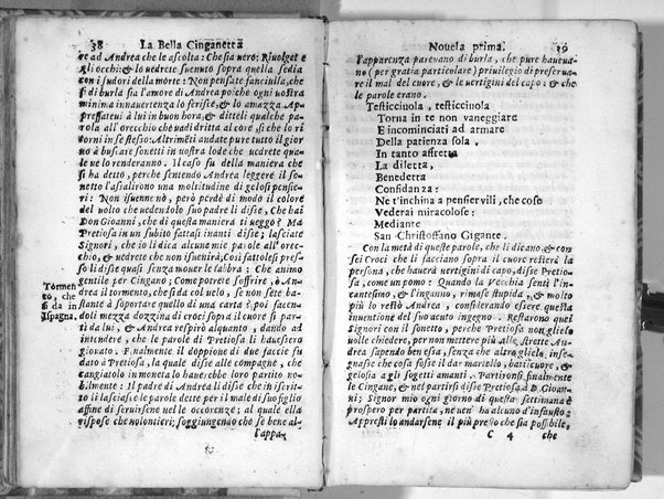 Nouelle di Michel di Ceruantes Saauedra, cioè La bella Cinganetta. L'amante liberale. Rinconette, & Cortadiglio. ... Nouamente trasportate dalla lingua castigliana nella nostra italiana da Donato Fontana milanese: ...