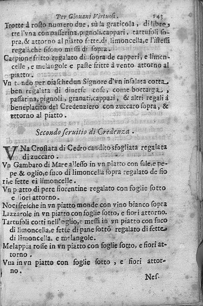 Breuita' di scalcaria di Giacomo Colorsi da Pelestrina per li giouani virtuosi. All'ill.mo & reu.mo ... card. Degli Albizi