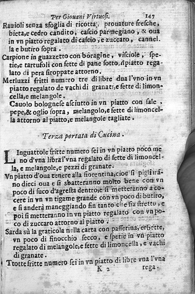 Breuita' di scalcaria di Giacomo Colorsi da Pelestrina per li giouani virtuosi. All'ill.mo & reu.mo ... card. Degli Albizi