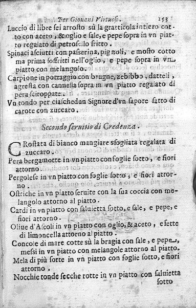 Breuita' di scalcaria di Giacomo Colorsi da Pelestrina per li giouani virtuosi. All'ill.mo & reu.mo ... card. Degli Albizi