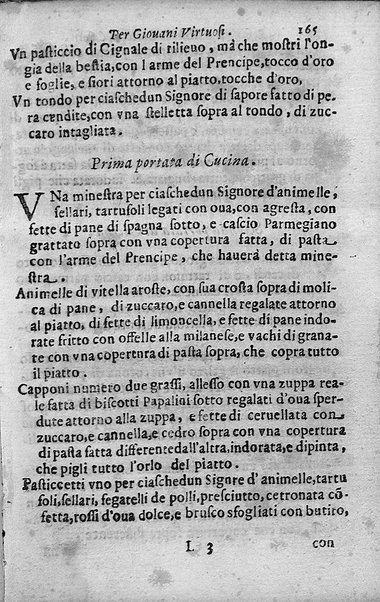 Breuita' di scalcaria di Giacomo Colorsi da Pelestrina per li giouani virtuosi. All'ill.mo & reu.mo ... card. Degli Albizi