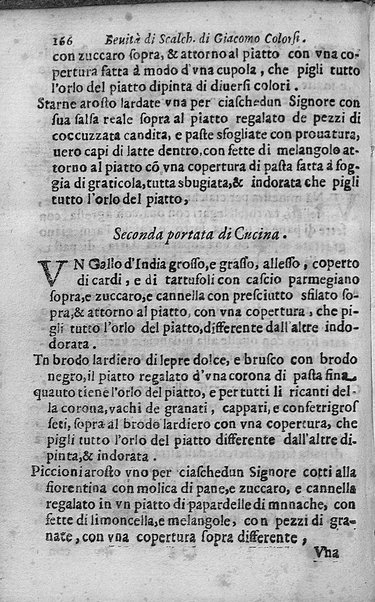 Breuita' di scalcaria di Giacomo Colorsi da Pelestrina per li giouani virtuosi. All'ill.mo & reu.mo ... card. Degli Albizi