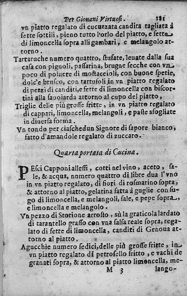 Breuita' di scalcaria di Giacomo Colorsi da Pelestrina per li giouani virtuosi. All'ill.mo & reu.mo ... card. Degli Albizi