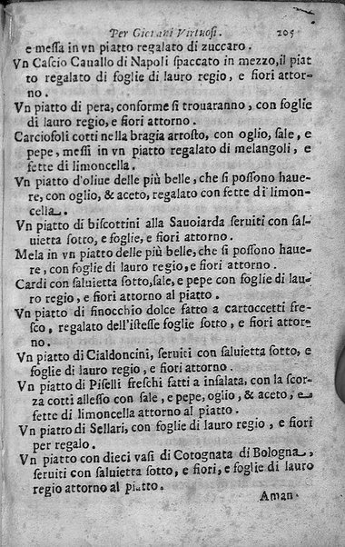 Breuita' di scalcaria di Giacomo Colorsi da Pelestrina per li giouani virtuosi. All'ill.mo & reu.mo ... card. Degli Albizi