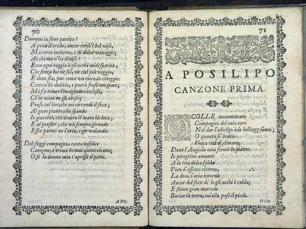 Le noue Muse di Marcello Macedonio raccolte e date alla stampa da Pietro Macedonio suo fratello all'ill.mo e reu.mo sig.re il sig.r cardinale Borghese