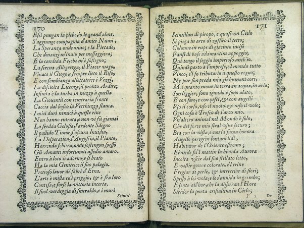 Le noue Muse di Marcello Macedonio raccolte e date alla stampa da Pietro Macedonio suo fratello all'ill.mo e reu.mo sig.re il sig.r cardinale Borghese