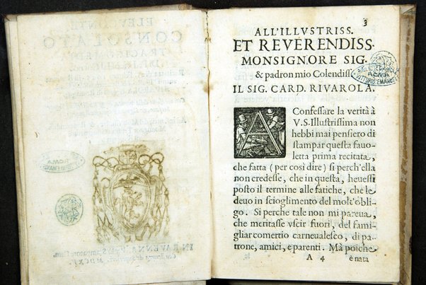 Eleuconte consolato tragicomedia di Federico dal Corno. Recitata à di 25. febraro 1615. In Rauenna auanti l'illustriss.& reuerendiss. sig. card. Riuarola legato di Romagna. ...