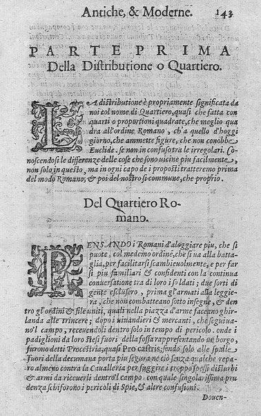 Delle machine, ordinanze, et quartieri antichi, et moderni. ... Discorsi d'Achille Tarducci ... Aggiuntoui dal medesimo le fattioni occorse nell'Ongaria ... fatte dal signor Giorgio Basta ... Con la vera effigie del medesimo, e con una tauola di tutte le materie nell'opera contenute