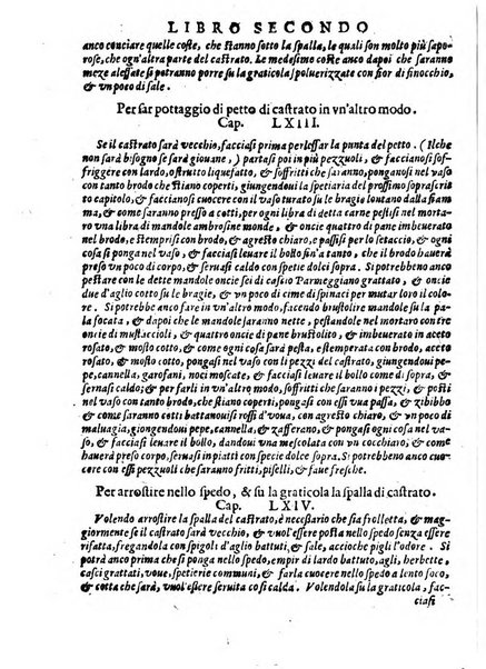 Opera di Bartolomeo Scappi mastro dell'arte del cucinare, con la quale si può ammaestrare qualsivoglia cuoco, scalco, trinciante, o mastro di casa. Diuisa in sei libri. ... Con le figure che fanno dibisogno nella cucina. Aggiuntoui nuouamente il Trinciante, & il Mastro di casa. ...