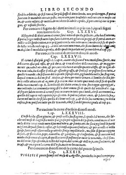 Opera di Bartolomeo Scappi mastro dell'arte del cucinare, con la quale si può ammaestrare qualsivoglia cuoco, scalco, trinciante, o mastro di casa. Diuisa in sei libri. ... Con le figure che fanno dibisogno nella cucina. Aggiuntoui nuouamente il Trinciante, & il Mastro di casa. ...