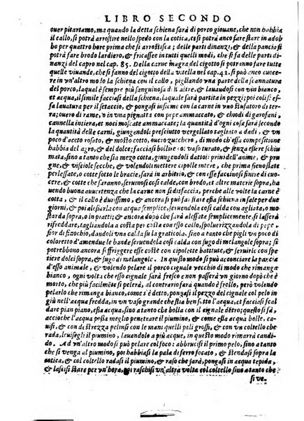 Opera di Bartolomeo Scappi mastro dell'arte del cucinare, con la quale si può ammaestrare qualsivoglia cuoco, scalco, trinciante, o mastro di casa. Diuisa in sei libri. ... Con le figure che fanno dibisogno nella cucina. Aggiuntoui nuouamente il Trinciante, & il Mastro di casa. ...