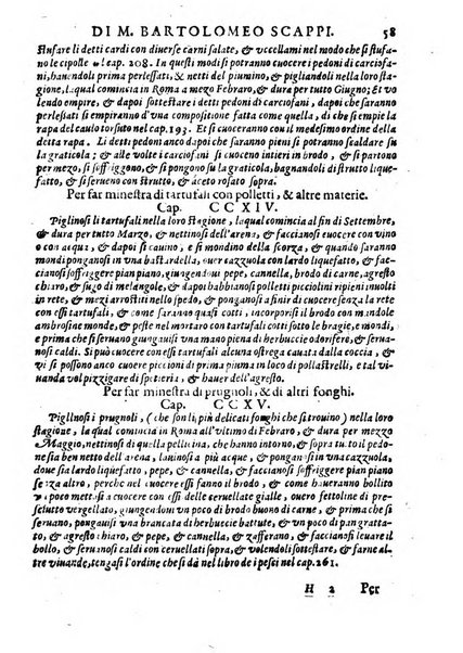 Opera di Bartolomeo Scappi mastro dell'arte del cucinare, con la quale si può ammaestrare qualsivoglia cuoco, scalco, trinciante, o mastro di casa. Diuisa in sei libri. ... Con le figure che fanno dibisogno nella cucina. Aggiuntoui nuouamente il Trinciante, & il Mastro di casa. ...