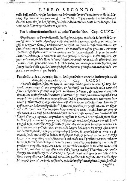 Opera di Bartolomeo Scappi mastro dell'arte del cucinare, con la quale si può ammaestrare qualsivoglia cuoco, scalco, trinciante, o mastro di casa. Diuisa in sei libri. ... Con le figure che fanno dibisogno nella cucina. Aggiuntoui nuouamente il Trinciante, & il Mastro di casa. ...