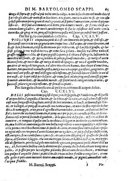 Opera di Bartolomeo Scappi mastro dell'arte del cucinare, con la quale si può ammaestrare qualsivoglia cuoco, scalco, trinciante, o mastro di casa. Diuisa in sei libri. ... Con le figure che fanno dibisogno nella cucina. Aggiuntoui nuouamente il Trinciante, & il Mastro di casa. ...