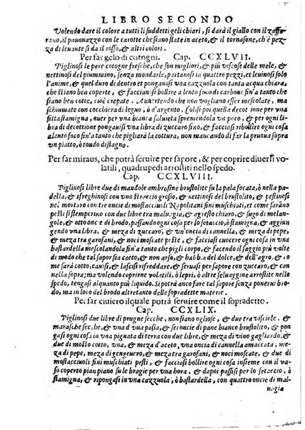 Opera di Bartolomeo Scappi mastro dell'arte del cucinare, con la quale si può ammaestrare qualsivoglia cuoco, scalco, trinciante, o mastro di casa. Diuisa in sei libri. ... Con le figure che fanno dibisogno nella cucina. Aggiuntoui nuouamente il Trinciante, & il Mastro di casa. ...