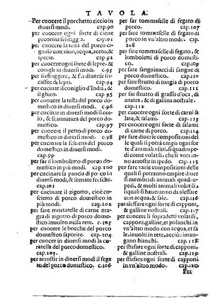 Opera di Bartolomeo Scappi mastro dell'arte del cucinare, con la quale si può ammaestrare qualsivoglia cuoco, scalco, trinciante, o mastro di casa. Diuisa in sei libri. ... Con le figure che fanno dibisogno nella cucina. Aggiuntoui nuouamente il Trinciante, & il Mastro di casa. ...