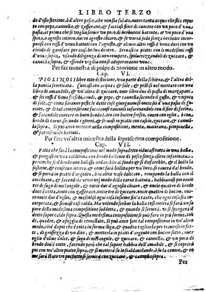 Opera di Bartolomeo Scappi mastro dell'arte del cucinare, con la quale si può ammaestrare qualsivoglia cuoco, scalco, trinciante, o mastro di casa. Diuisa in sei libri. ... Con le figure che fanno dibisogno nella cucina. Aggiuntoui nuouamente il Trinciante, & il Mastro di casa. ...