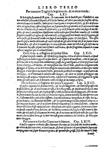 Opera di Bartolomeo Scappi mastro dell'arte del cucinare, con la quale si può ammaestrare qualsivoglia cuoco, scalco, trinciante, o mastro di casa. Diuisa in sei libri. ... Con le figure che fanno dibisogno nella cucina. Aggiuntoui nuouamente il Trinciante, & il Mastro di casa. ...