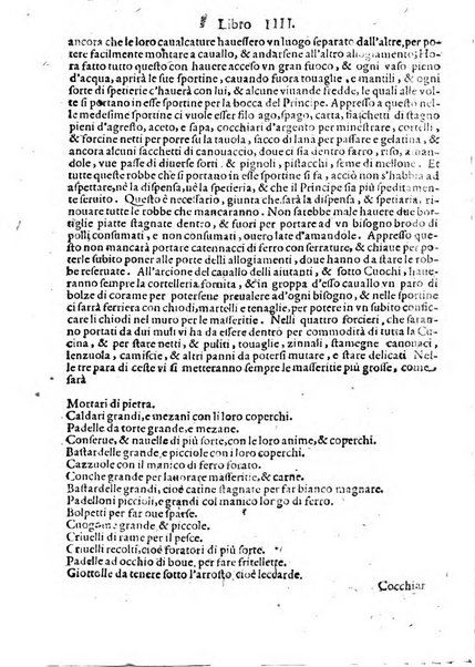 Opera di Bartolomeo Scappi mastro dell'arte del cucinare, con la quale si può ammaestrare qualsivoglia cuoco, scalco, trinciante, o mastro di casa. Diuisa in sei libri. ... Con le figure che fanno dibisogno nella cucina. Aggiuntoui nuouamente il Trinciante, & il Mastro di casa. ...