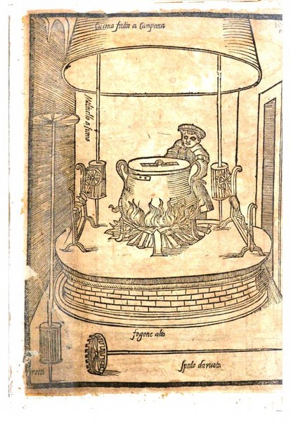 Opera di Bartolomeo Scappi mastro dell'arte del cucinare, con la quale si può ammaestrare qualsivoglia cuoco, scalco, trinciante, o mastro di casa. Diuisa in sei libri. ... Con le figure che fanno dibisogno nella cucina. Aggiuntoui nuouamente il Trinciante, & il Mastro di casa. ...
