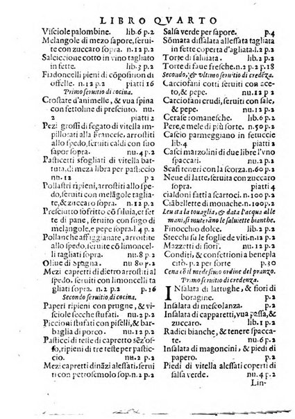 Opera di Bartolomeo Scappi mastro dell'arte del cucinare, con la quale si può ammaestrare qualsivoglia cuoco, scalco, trinciante, o mastro di casa. Diuisa in sei libri. ... Con le figure che fanno dibisogno nella cucina. Aggiuntoui nuouamente il Trinciante, & il Mastro di casa. ...