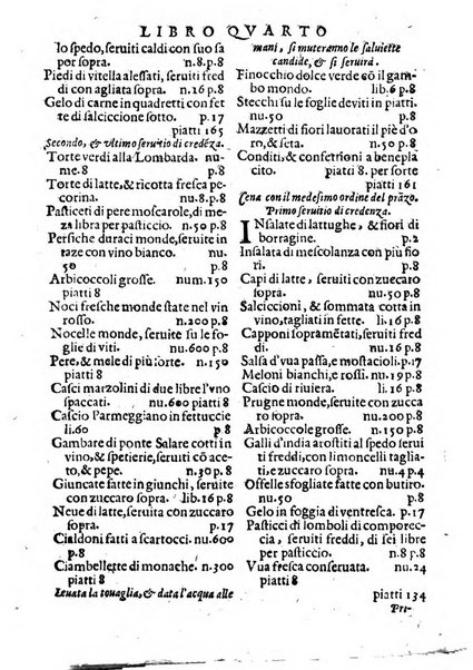 Opera di Bartolomeo Scappi mastro dell'arte del cucinare, con la quale si può ammaestrare qualsivoglia cuoco, scalco, trinciante, o mastro di casa. Diuisa in sei libri. ... Con le figure che fanno dibisogno nella cucina. Aggiuntoui nuouamente il Trinciante, & il Mastro di casa. ...