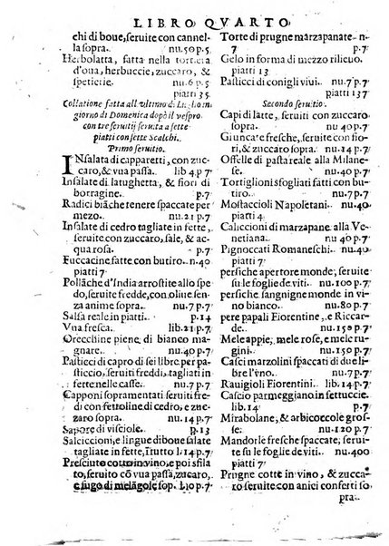 Opera di Bartolomeo Scappi mastro dell'arte del cucinare, con la quale si può ammaestrare qualsivoglia cuoco, scalco, trinciante, o mastro di casa. Diuisa in sei libri. ... Con le figure che fanno dibisogno nella cucina. Aggiuntoui nuouamente il Trinciante, & il Mastro di casa. ...