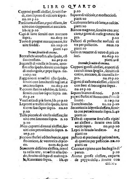 Opera di Bartolomeo Scappi mastro dell'arte del cucinare, con la quale si può ammaestrare qualsivoglia cuoco, scalco, trinciante, o mastro di casa. Diuisa in sei libri. ... Con le figure che fanno dibisogno nella cucina. Aggiuntoui nuouamente il Trinciante, & il Mastro di casa. ...