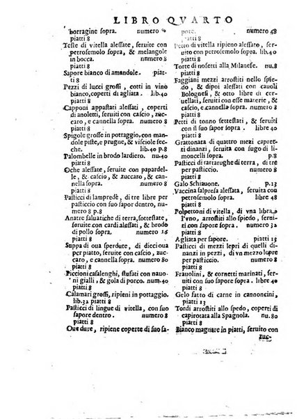 Opera di Bartolomeo Scappi mastro dell'arte del cucinare, con la quale si può ammaestrare qualsivoglia cuoco, scalco, trinciante, o mastro di casa. Diuisa in sei libri. ... Con le figure che fanno dibisogno nella cucina. Aggiuntoui nuouamente il Trinciante, & il Mastro di casa. ...