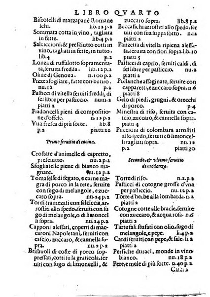 Opera di Bartolomeo Scappi mastro dell'arte del cucinare, con la quale si può ammaestrare qualsivoglia cuoco, scalco, trinciante, o mastro di casa. Diuisa in sei libri. ... Con le figure che fanno dibisogno nella cucina. Aggiuntoui nuouamente il Trinciante, & il Mastro di casa. ...