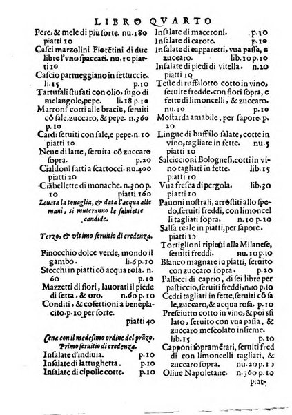 Opera di Bartolomeo Scappi mastro dell'arte del cucinare, con la quale si può ammaestrare qualsivoglia cuoco, scalco, trinciante, o mastro di casa. Diuisa in sei libri. ... Con le figure che fanno dibisogno nella cucina. Aggiuntoui nuouamente il Trinciante, & il Mastro di casa. ...