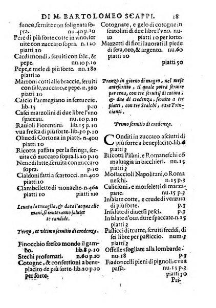 Opera di Bartolomeo Scappi mastro dell'arte del cucinare, con la quale si può ammaestrare qualsivoglia cuoco, scalco, trinciante, o mastro di casa. Diuisa in sei libri. ... Con le figure che fanno dibisogno nella cucina. Aggiuntoui nuouamente il Trinciante, & il Mastro di casa. ...