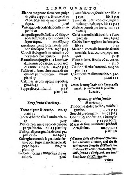 Opera di Bartolomeo Scappi mastro dell'arte del cucinare, con la quale si può ammaestrare qualsivoglia cuoco, scalco, trinciante, o mastro di casa. Diuisa in sei libri. ... Con le figure che fanno dibisogno nella cucina. Aggiuntoui nuouamente il Trinciante, & il Mastro di casa. ...