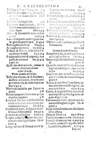 Opera di Bartolomeo Scappi mastro dell'arte del cucinare, con la quale si può ammaestrare qualsivoglia cuoco, scalco, trinciante, o mastro di casa. Diuisa in sei libri. ... Con le figure che fanno dibisogno nella cucina. Aggiuntoui nuouamente il Trinciante, & il Mastro di casa. ...