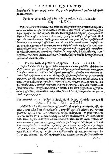 Opera di Bartolomeo Scappi mastro dell'arte del cucinare, con la quale si può ammaestrare qualsivoglia cuoco, scalco, trinciante, o mastro di casa. Diuisa in sei libri. ... Con le figure che fanno dibisogno nella cucina. Aggiuntoui nuouamente il Trinciante, & il Mastro di casa. ...